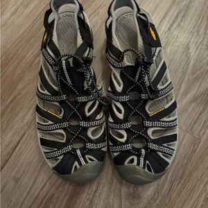 Keen Black and Gray Women's Sandals